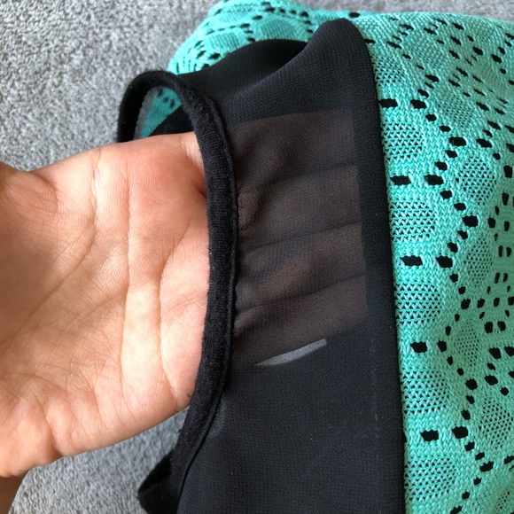 Kids Turquoise Formal or/and Casual Dress 7-8Y - Picture 3 of 4